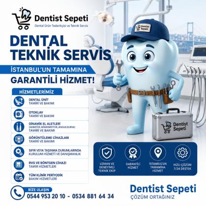 Dental Ünit Otoklav Başlık Tamiri Dental Demirbaş Servisi - Dental Teknik Servis Hizmetleri